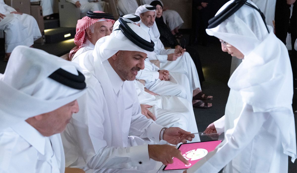 Prime Minister Inaugurates Updated Version of Emblem of State of Qatar